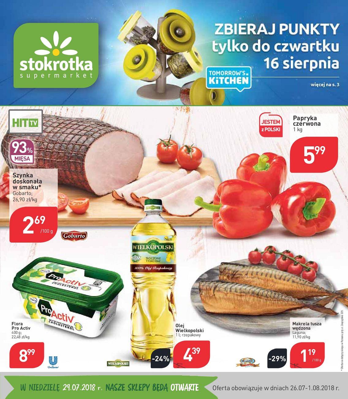 Gazetka promocyjna Stokrotka str. 1