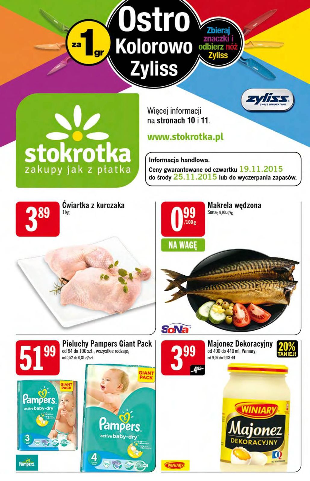 Gazetka promocyjna Stokrotka str. 1