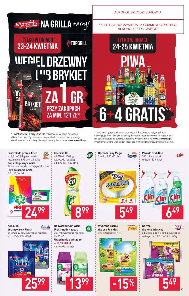 Gazetka promocyjna Stokrotka str. 13