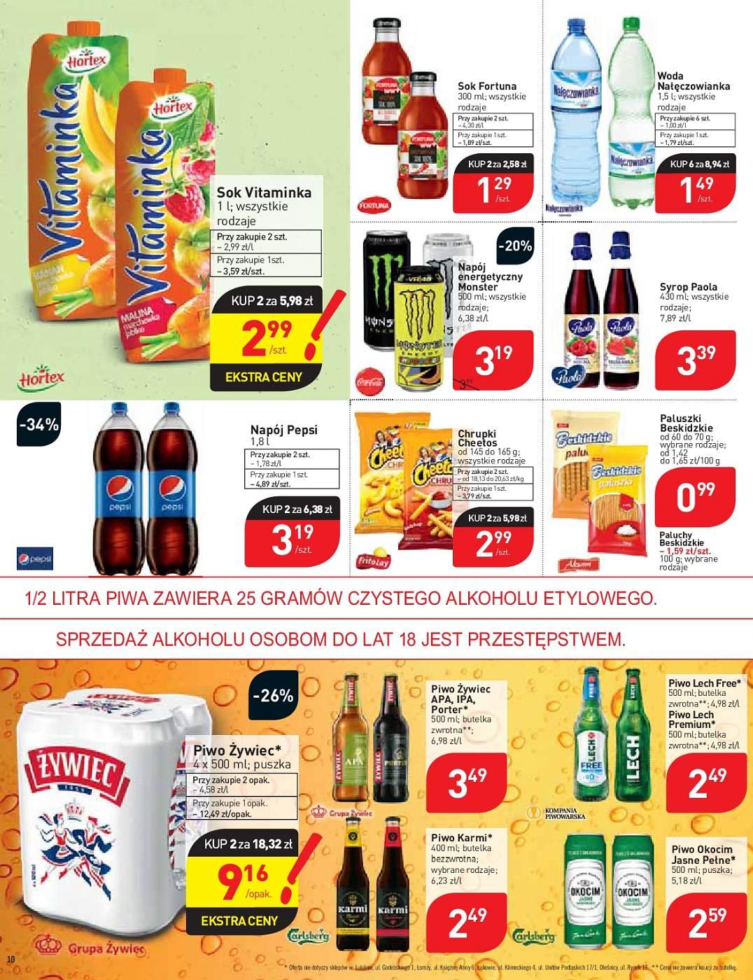 Gazetka promocyjna Stokrotka str. 10