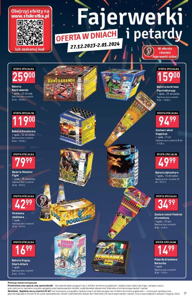 Gazetka promocyjna Stokrotka str. 27
