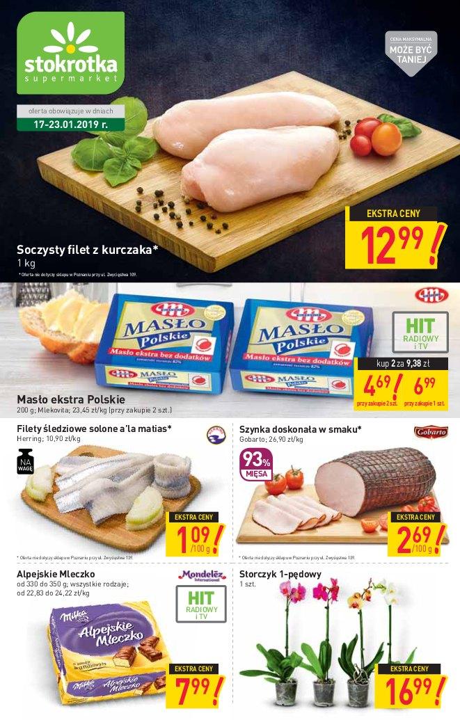 Gazetka promocyjna Stokrotka str. 1