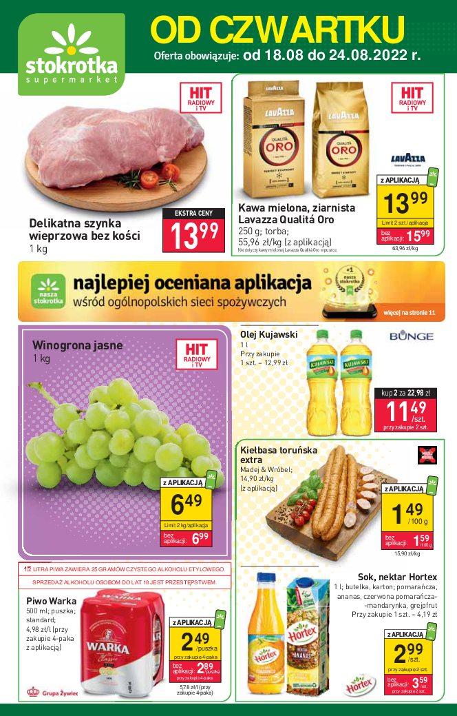 Gazetka promocyjna Stokrotka str. 1