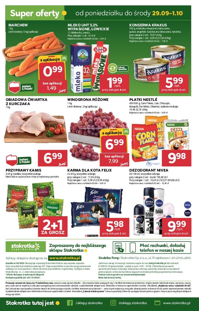 Gazetka promocyjna Stokrotka str. 36