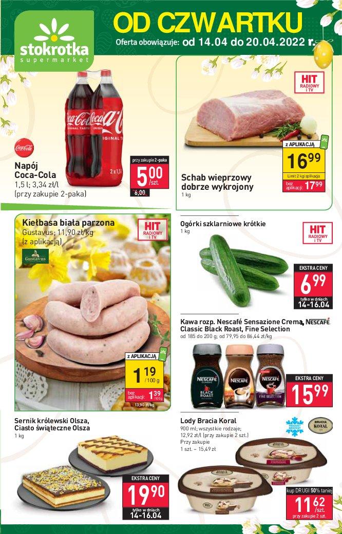 Gazetka promocyjna Stokrotka str. 1