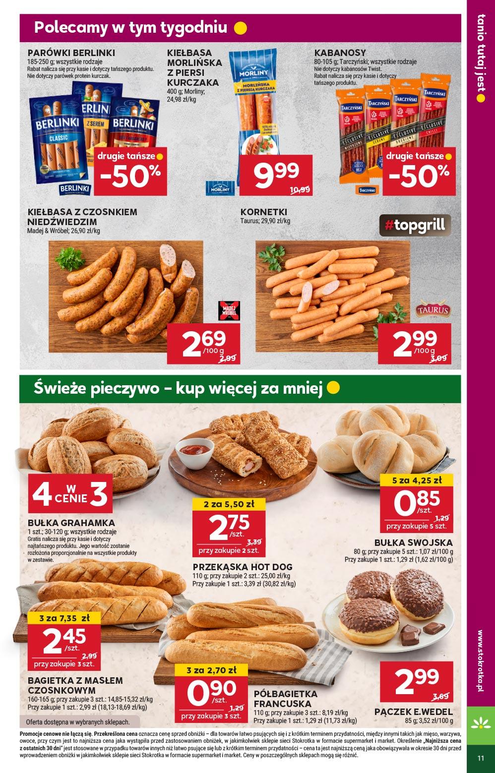 Gazetka promocyjna Stokrotka str. 11
