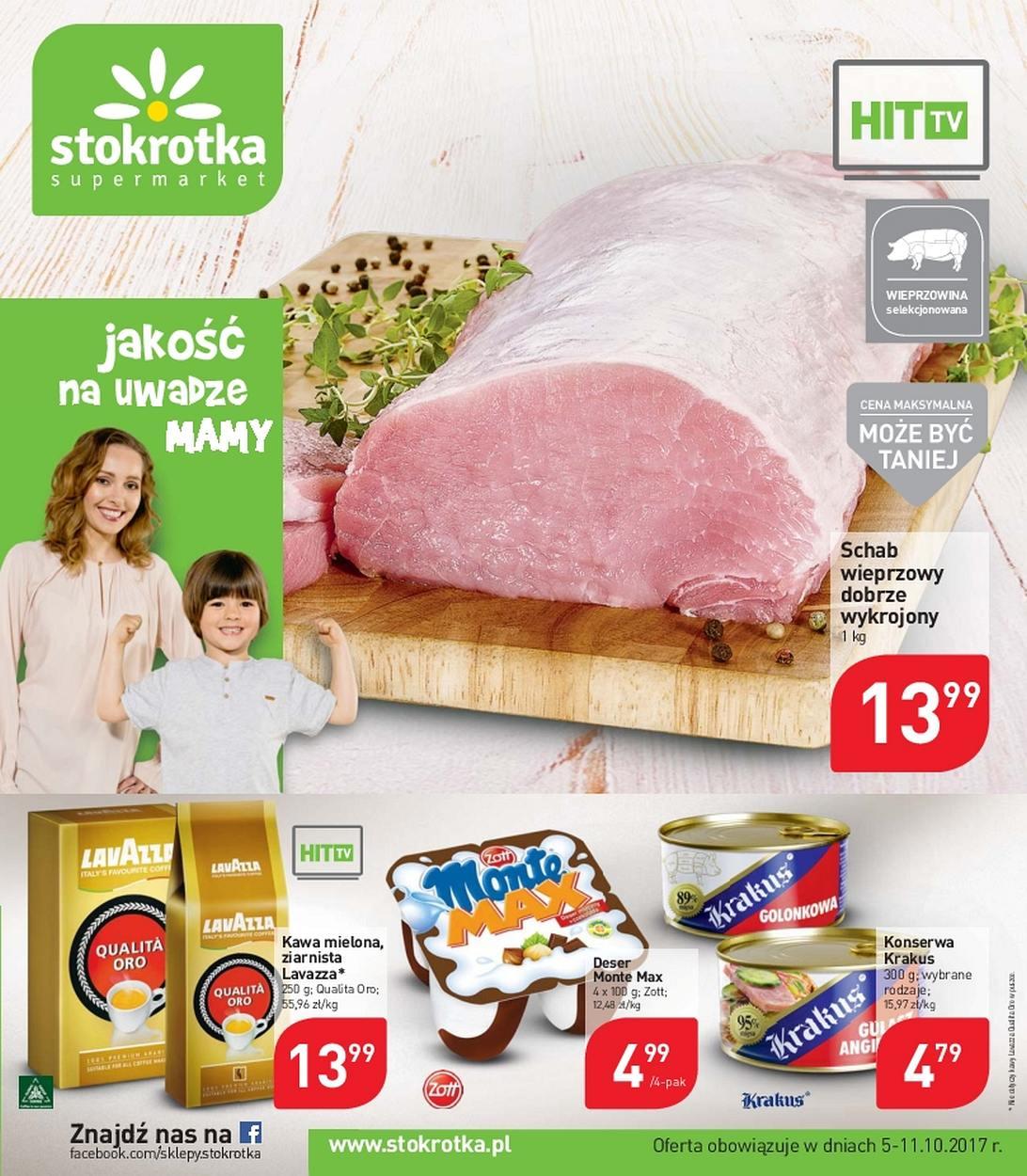 Gazetka promocyjna Stokrotka str. 1
