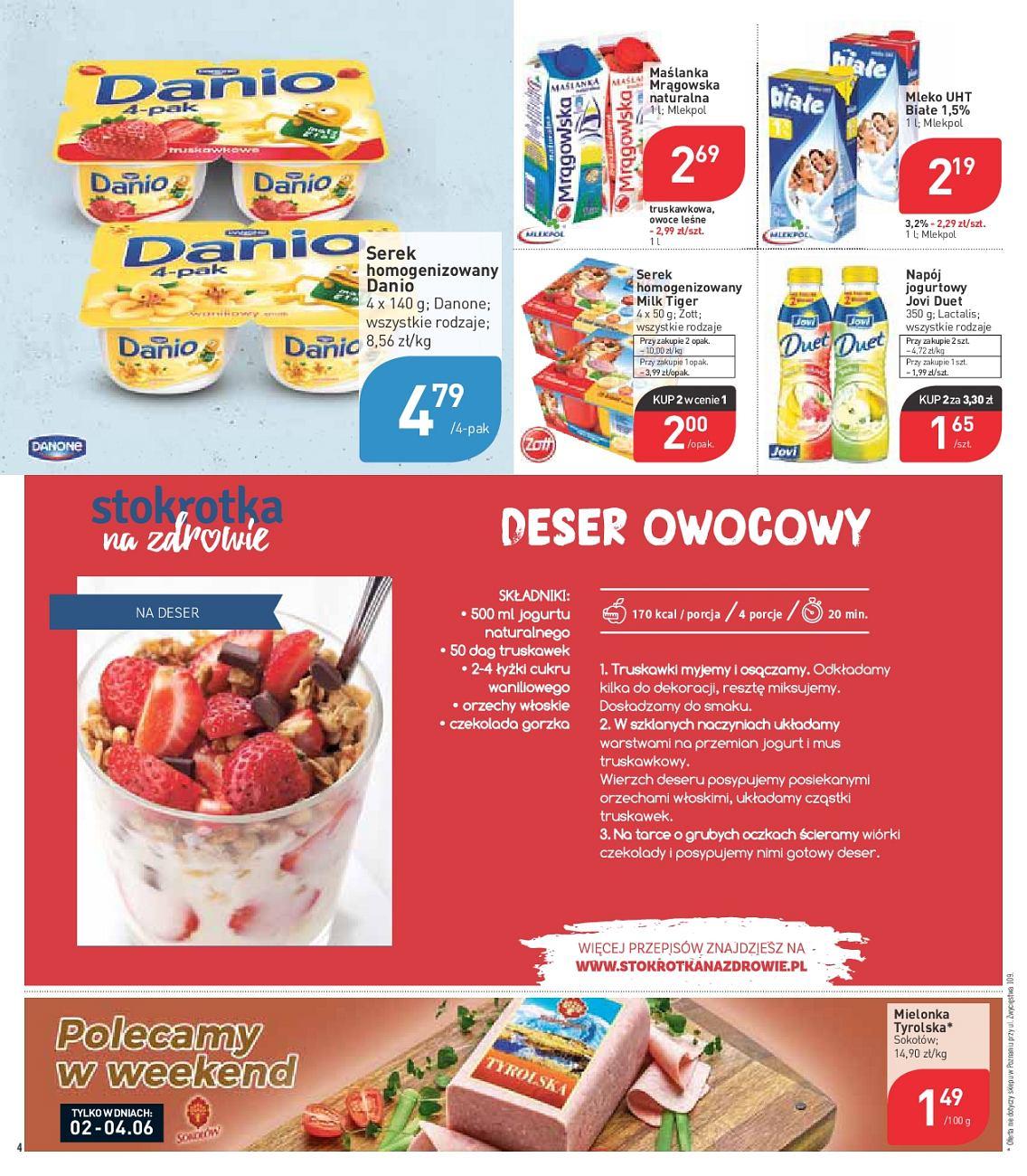 Gazetka promocyjna Stokrotka str. 4