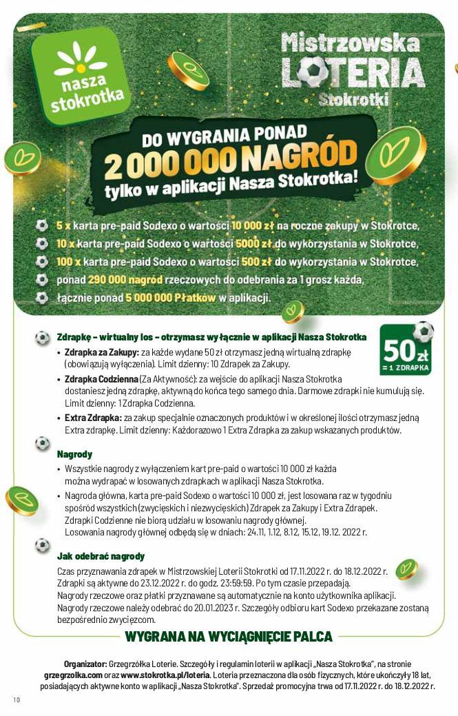 Gazetka promocyjna Stokrotka str. 10