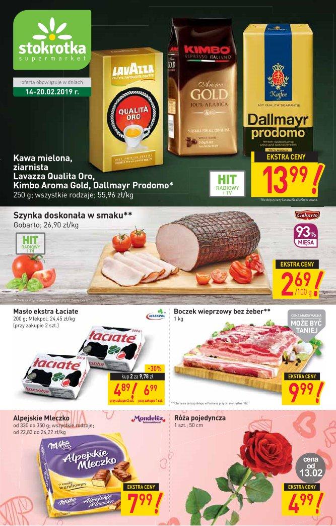 Gazetka promocyjna Stokrotka str. 1