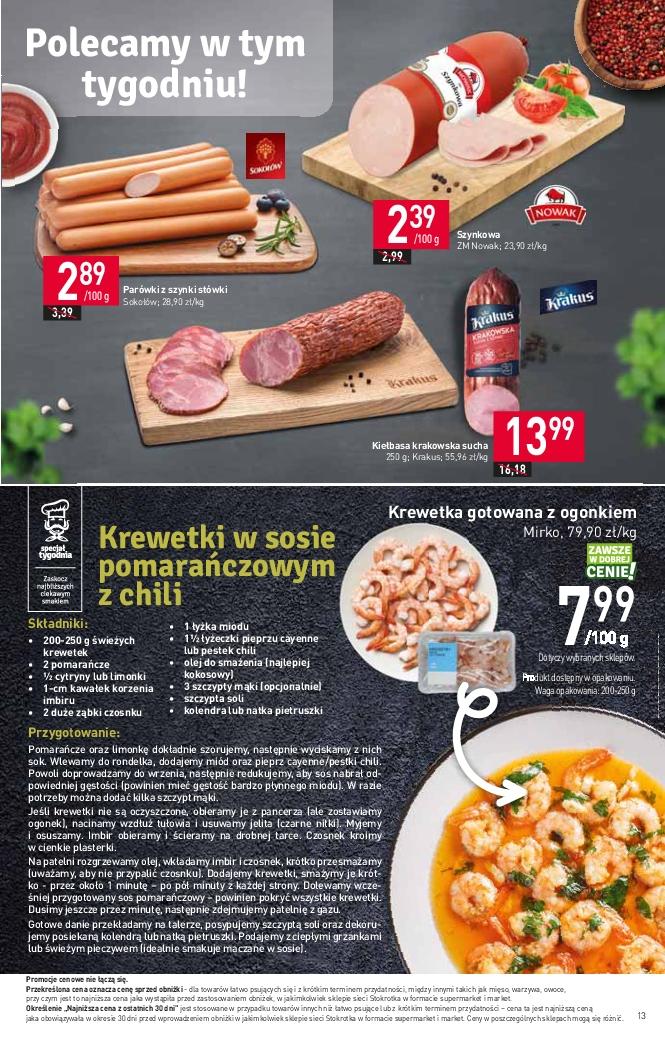 Gazetka promocyjna Stokrotka str. 13