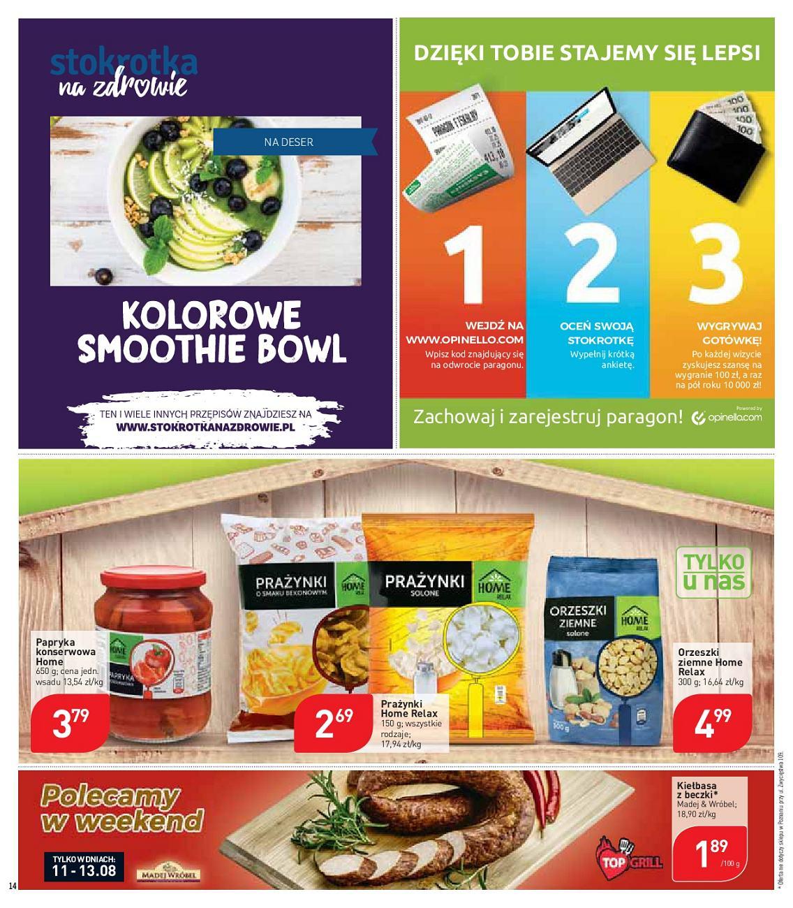 Gazetka promocyjna Stokrotka str. 14