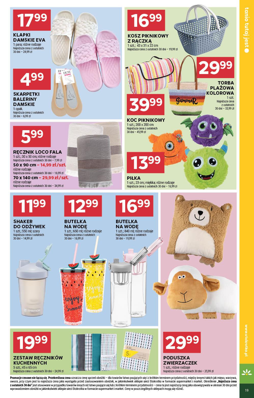 Gazetka promocyjna Stokrotka str. 19