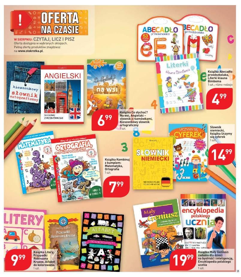 Gazetka promocyjna Stokrotka str. 15