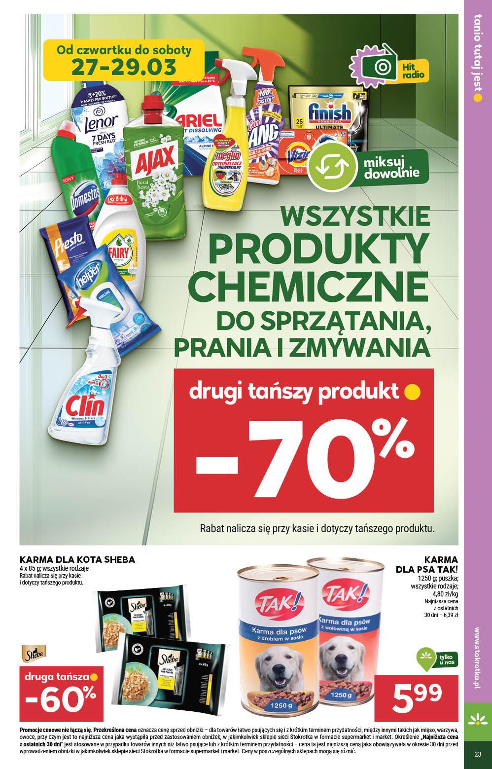 Gazetka promocyjna Stokrotka str. 23