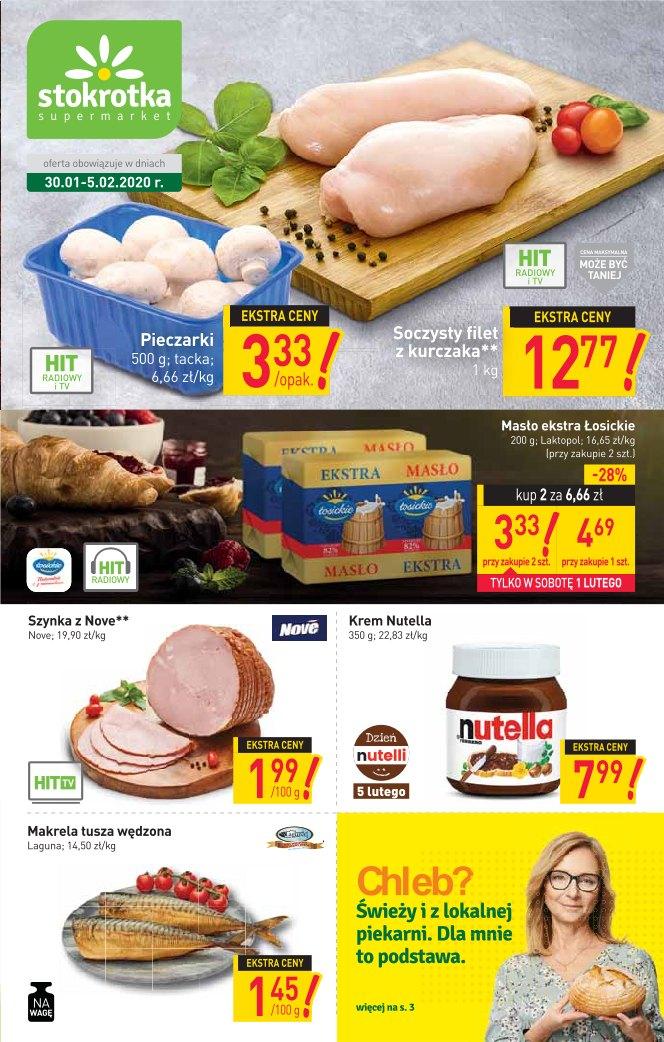Gazetka promocyjna Stokrotka str. 1