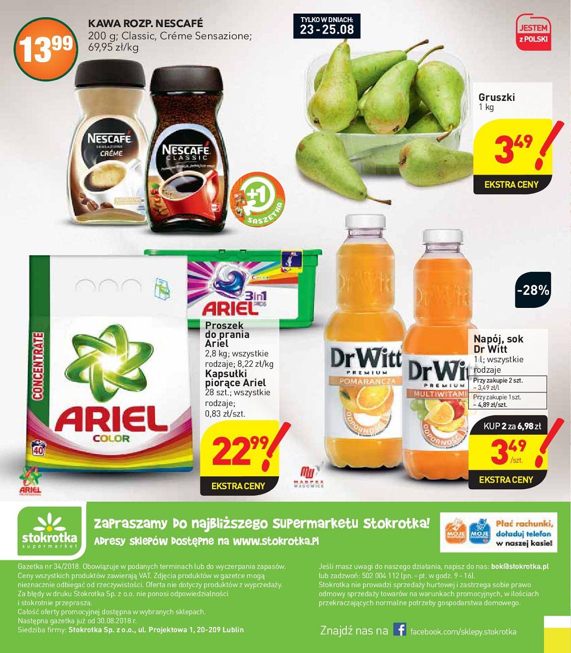 Gazetka promocyjna Stokrotka str. 20