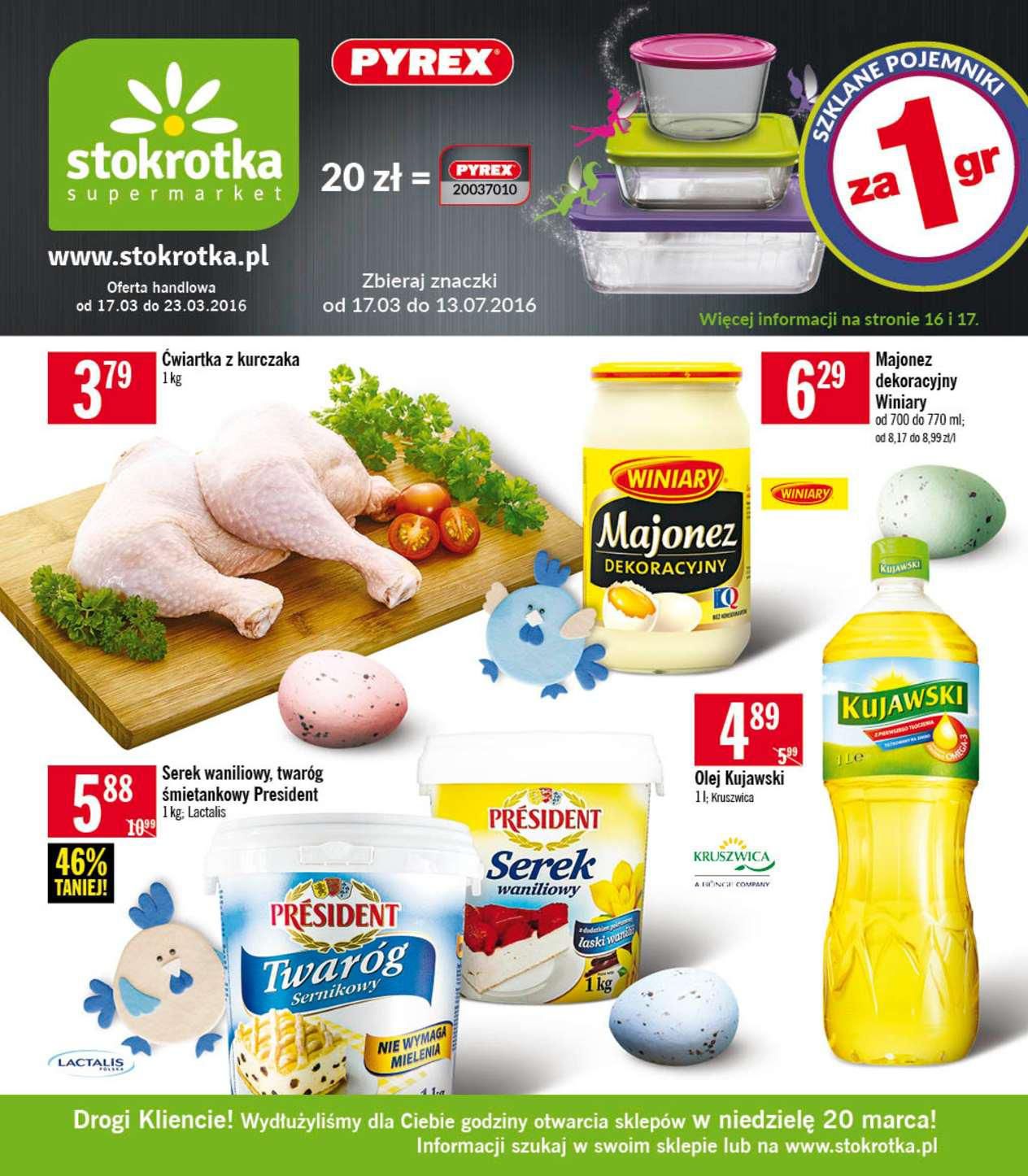 Gazetka promocyjna Stokrotka str. 1