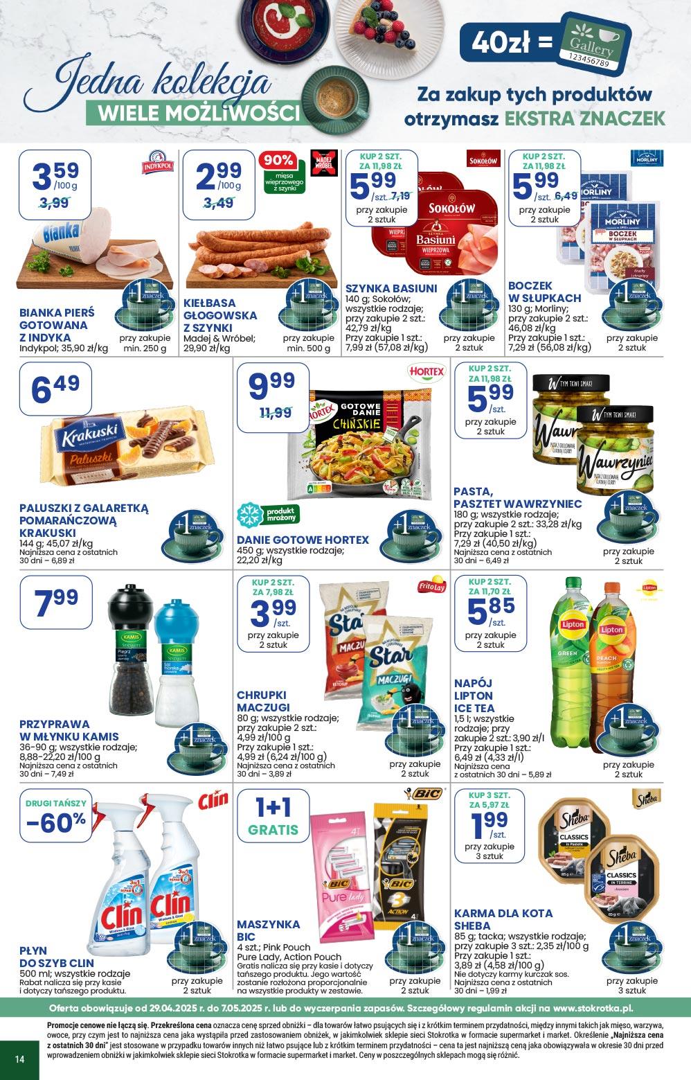Gazetka promocyjna Stokrotka str. 14