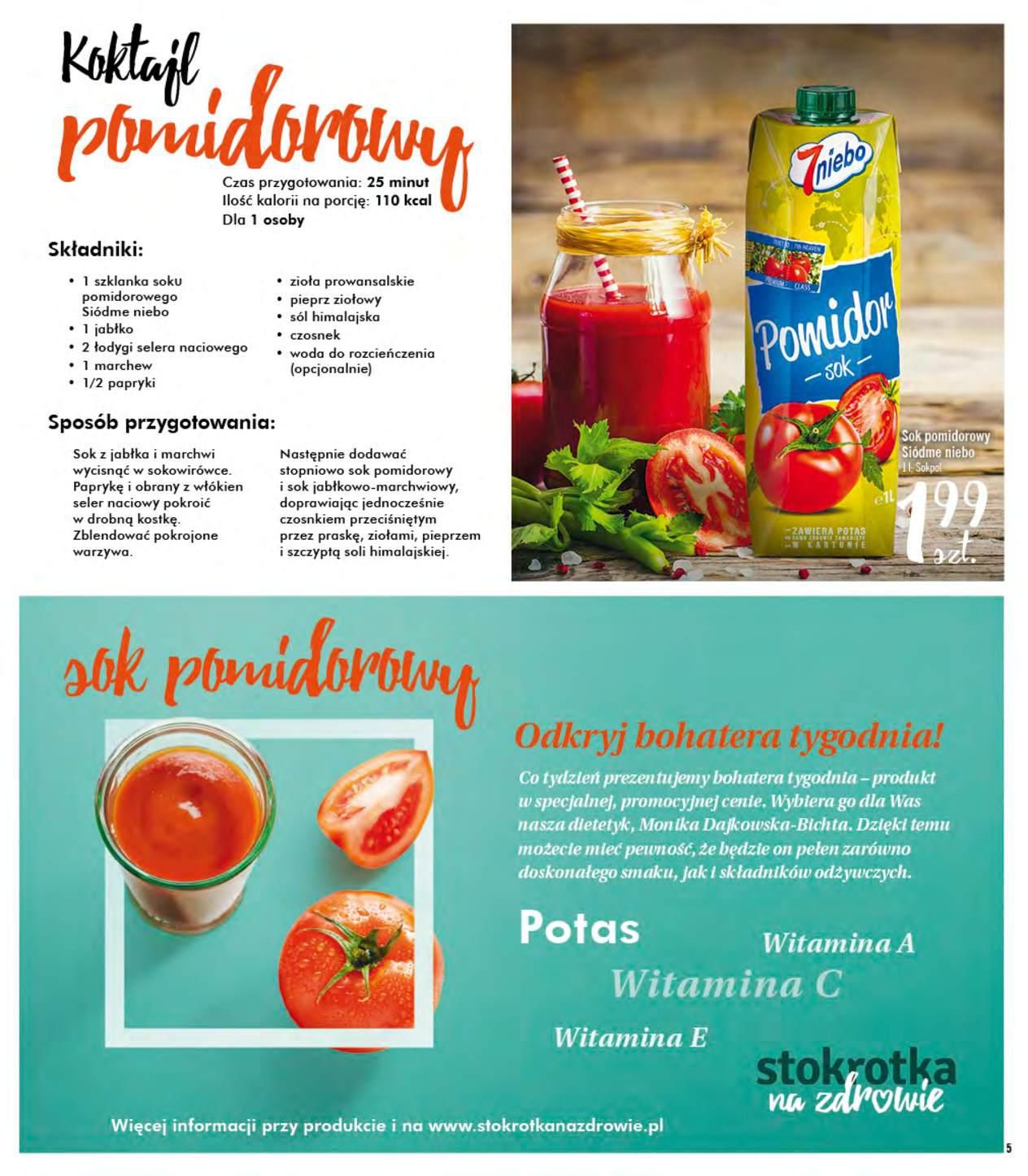 Gazetka promocyjna Stokrotka str. 5