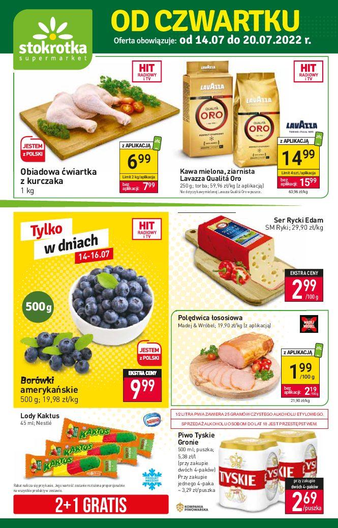 Gazetka promocyjna Stokrotka str. 1