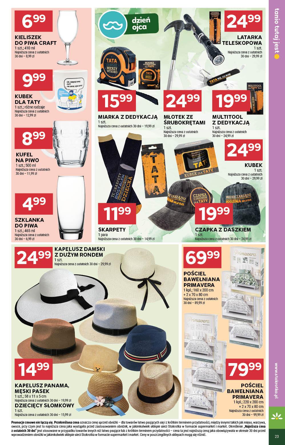 Gazetka promocyjna Stokrotka str. 23