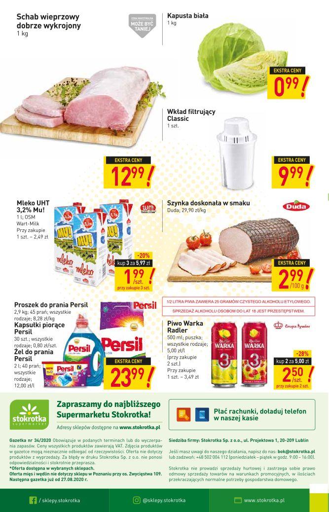 Gazetka promocyjna Stokrotka str. 20