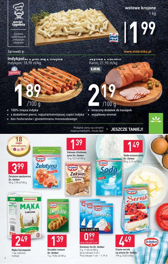 Gazetka promocyjna Stokrotka str. 6