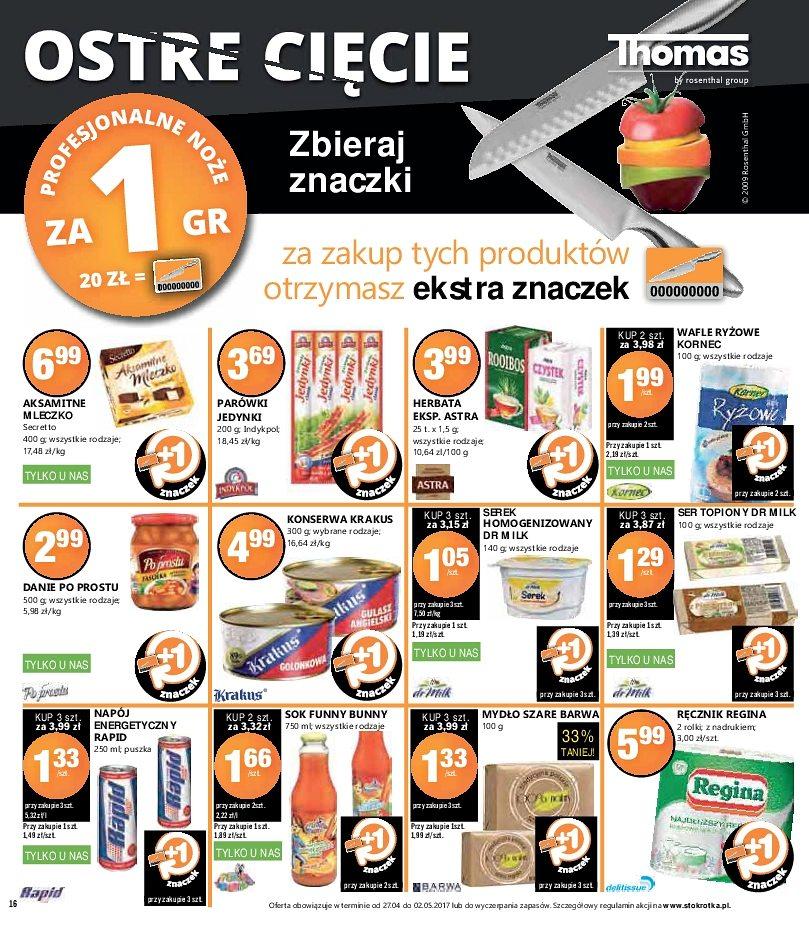 Gazetka promocyjna Stokrotka str. 16