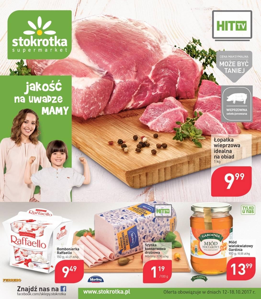 Gazetka promocyjna Stokrotka str. 1