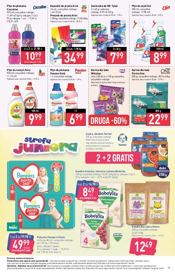 Gazetka promocyjna Stokrotka str. 19