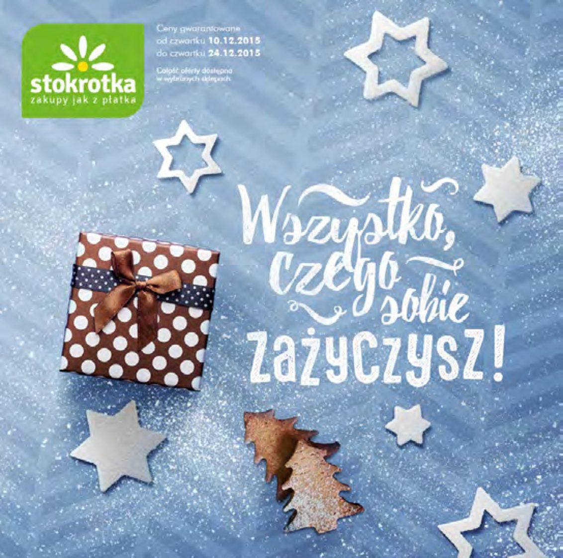 Gazetka promocyjna Stokrotka str. 1