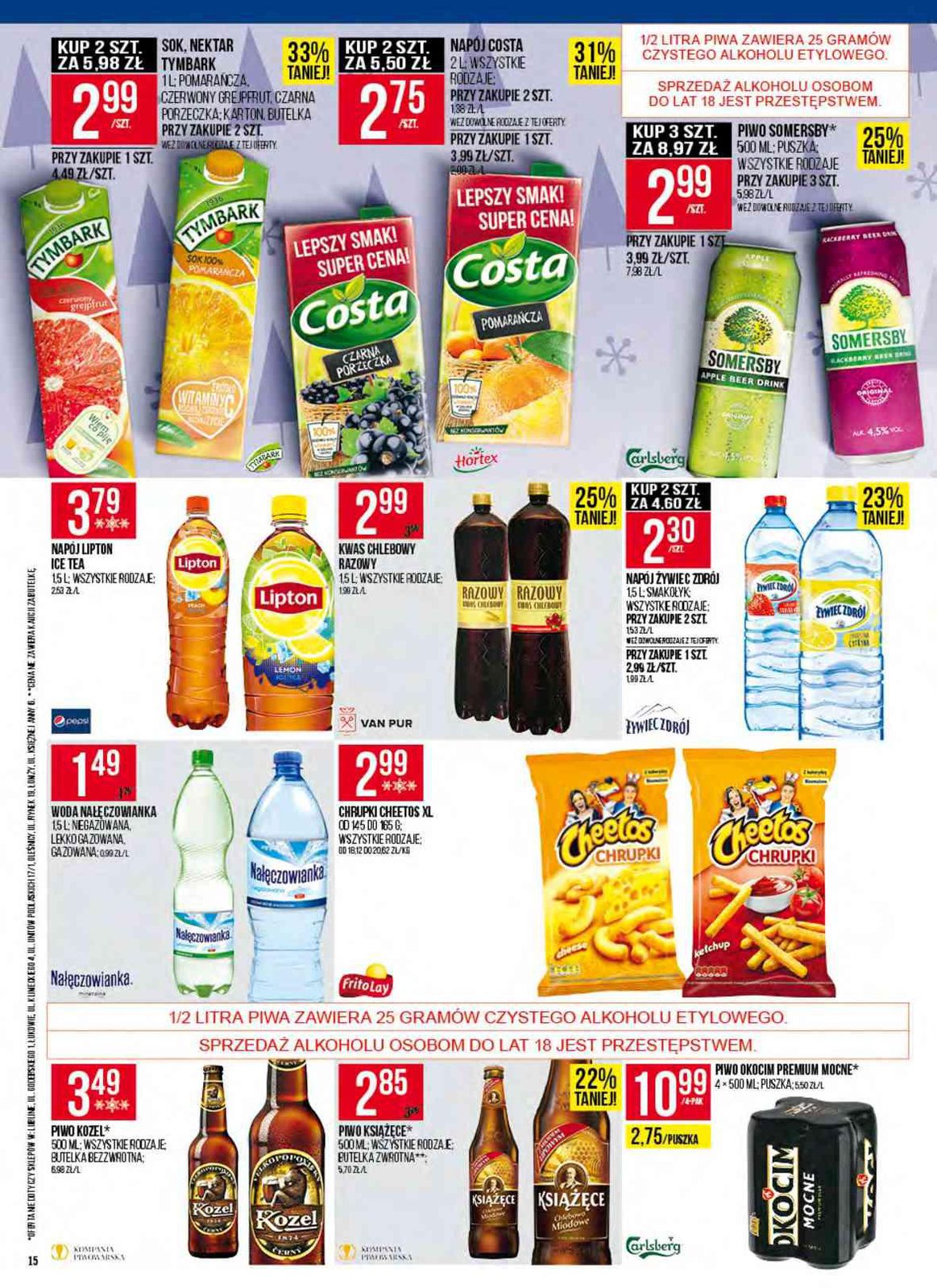 Gazetka promocyjna Stokrotka str. 15