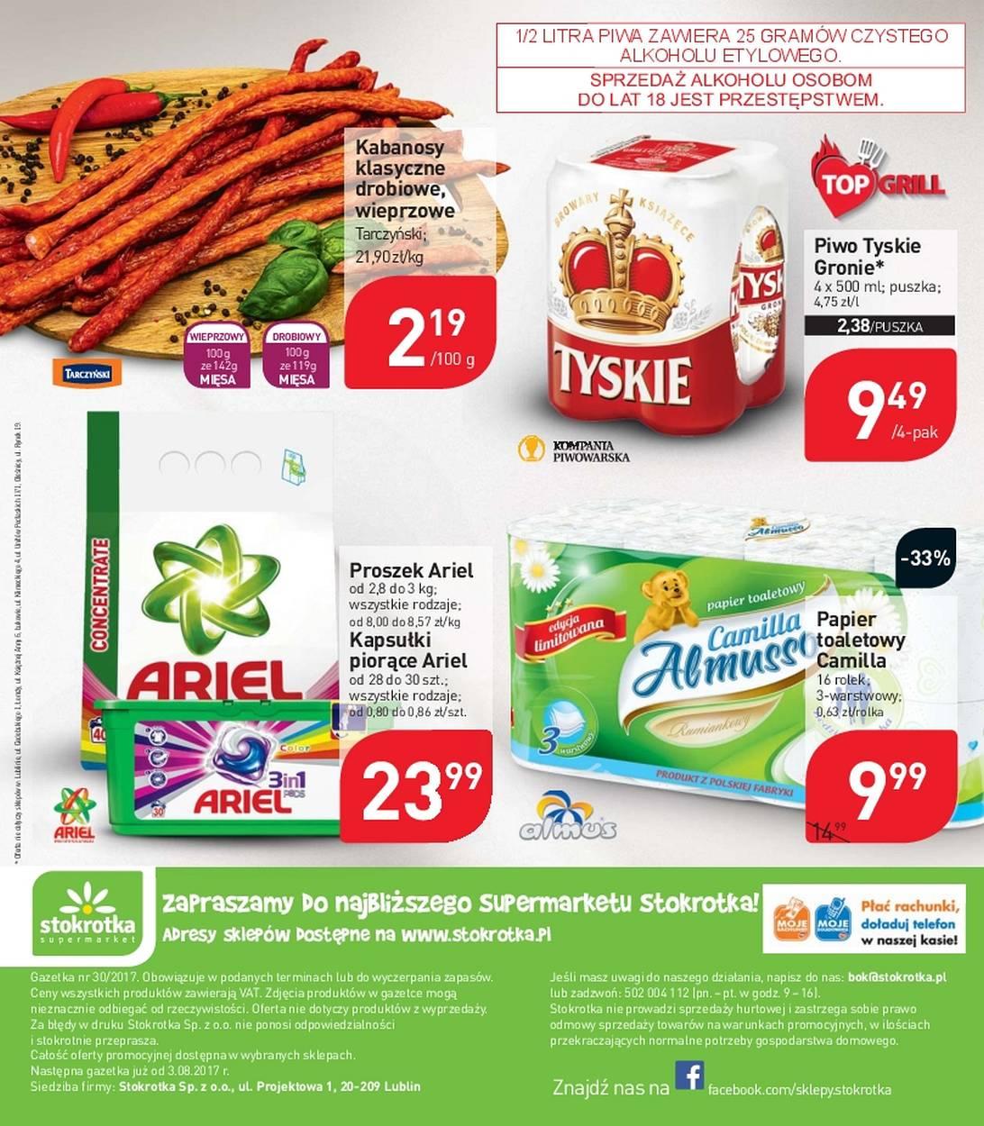 Gazetka promocyjna Stokrotka str. 16