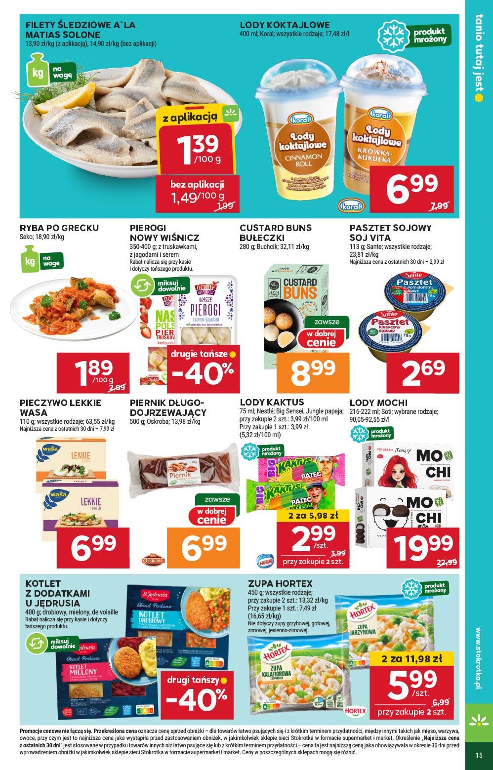 Gazetka promocyjna Stokrotka str. 15