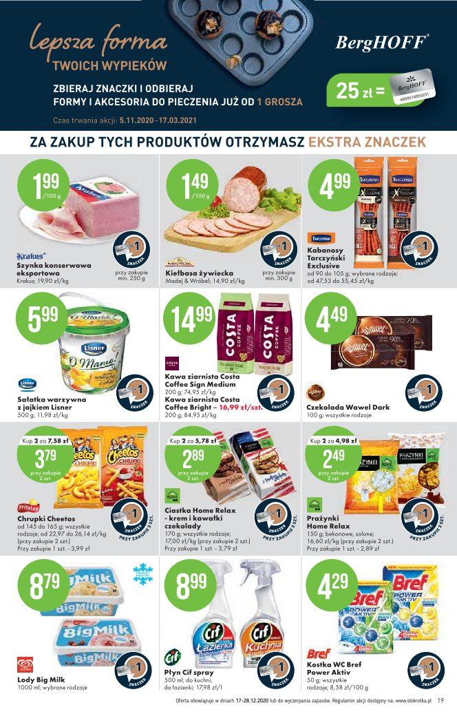 Gazetka promocyjna Stokrotka str. 19