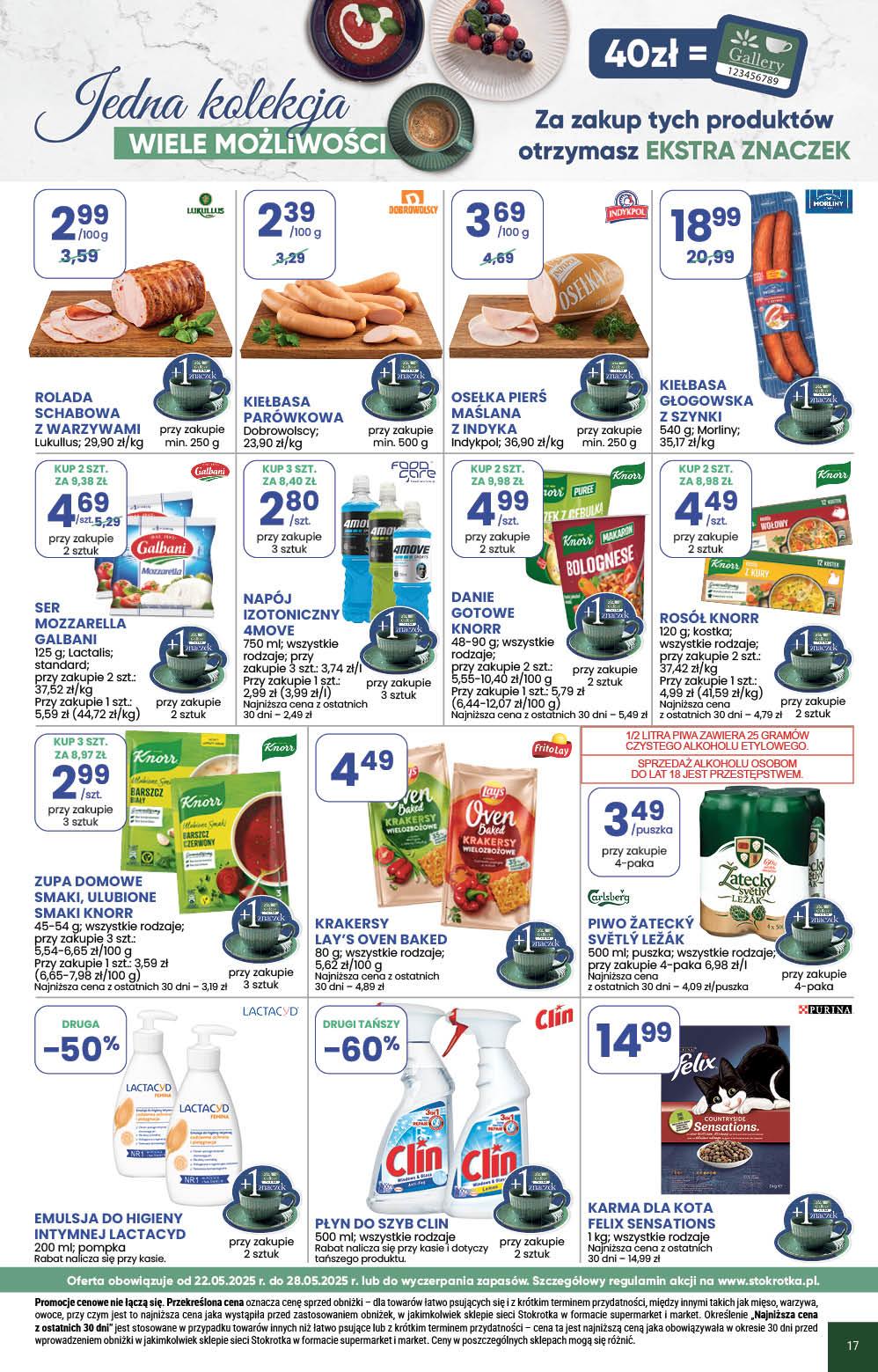 Gazetka promocyjna Stokrotka str. 17