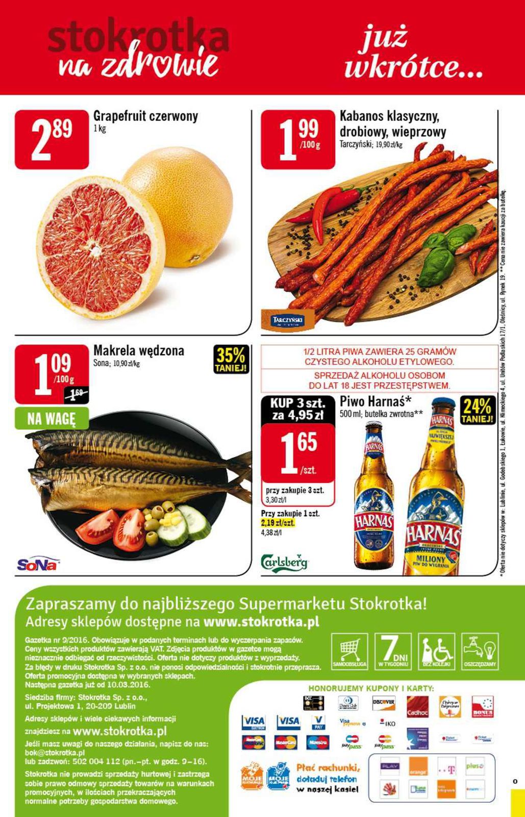 Gazetka promocyjna Stokrotka str. 16