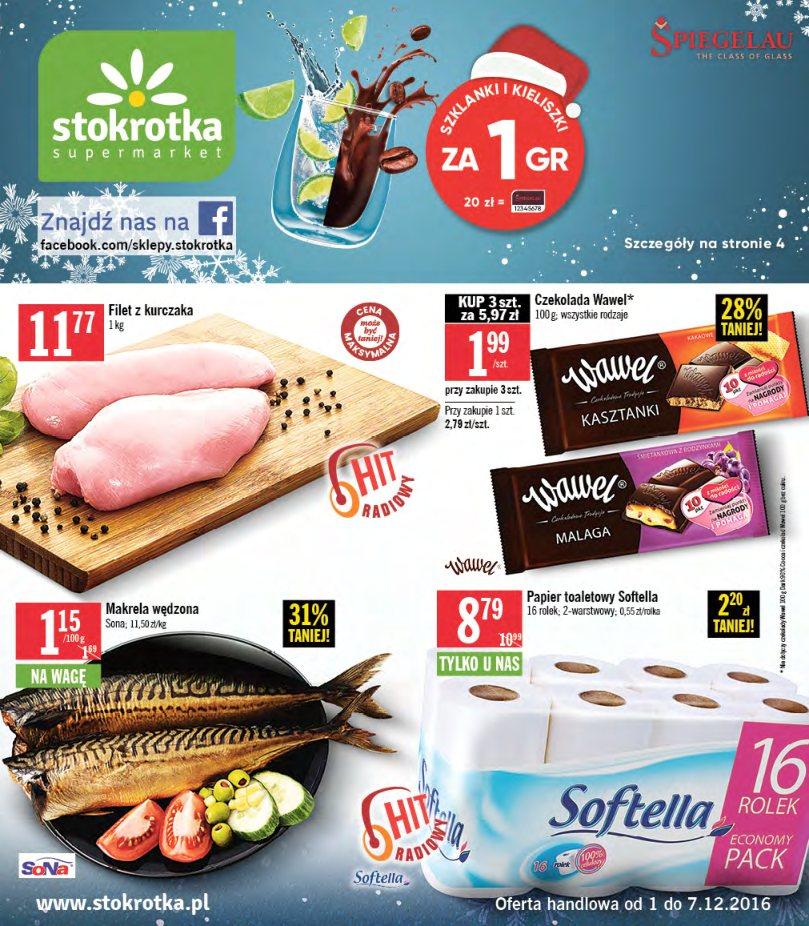 Gazetka promocyjna Stokrotka str. 1