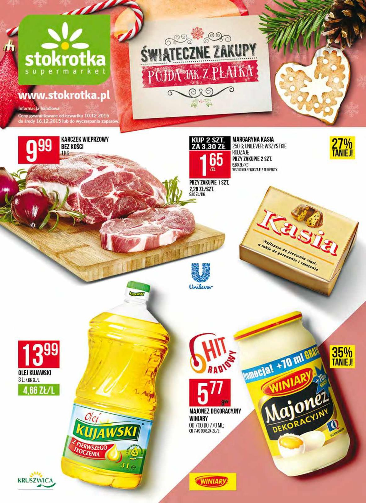 Gazetka promocyjna Stokrotka str. 1