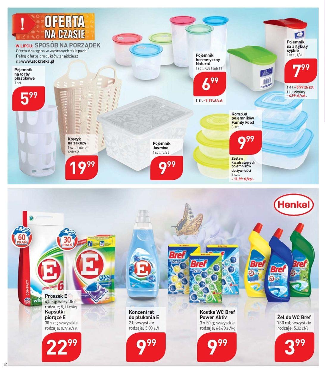Gazetka promocyjna Stokrotka str. 12