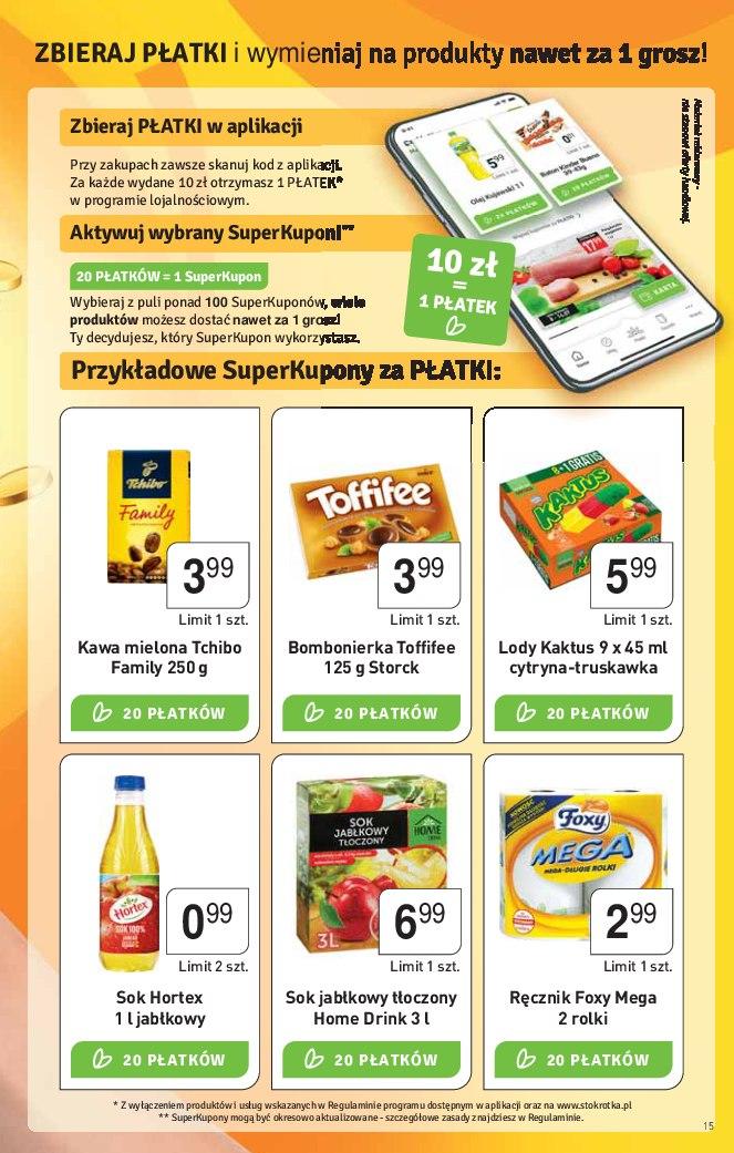 Gazetka promocyjna Stokrotka str. 15