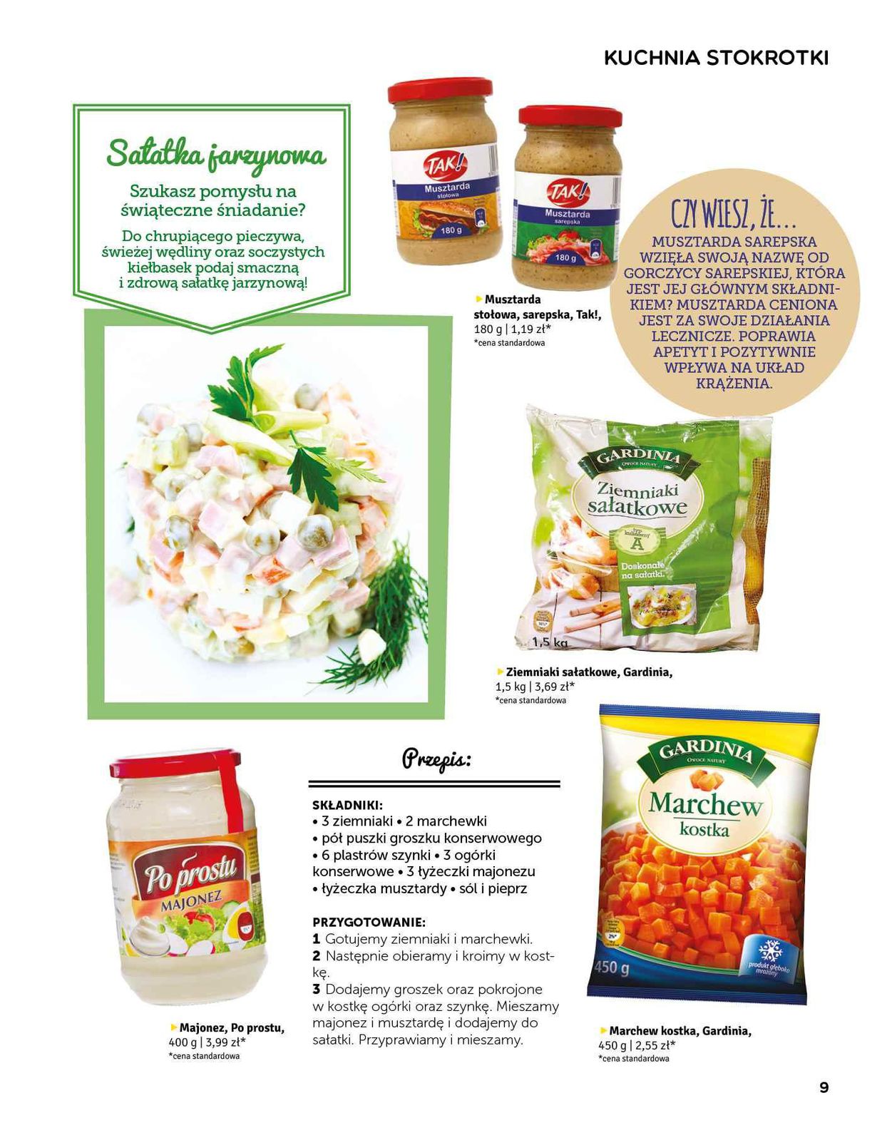 Gazetka promocyjna Stokrotka str. 9