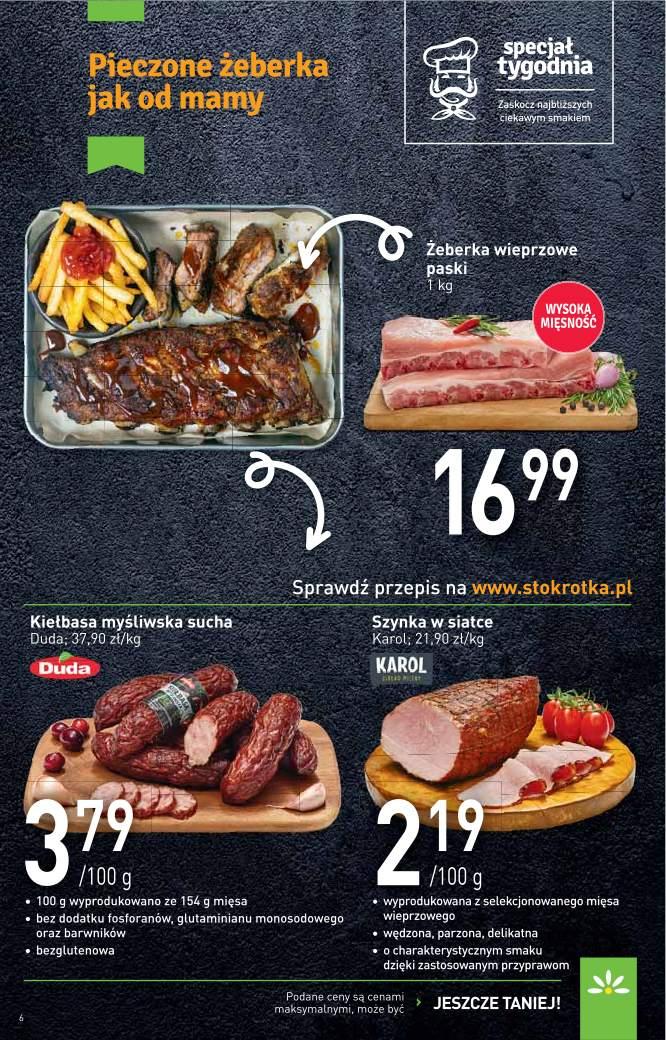 Gazetka promocyjna Stokrotka str. 6