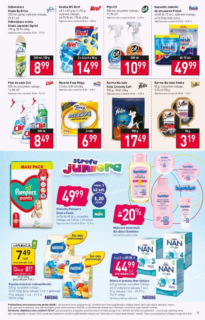 Gazetka promocyjna Stokrotka str. 15