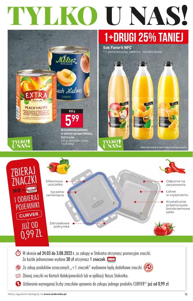 Gazetka promocyjna Stokrotka str. 15