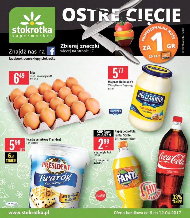 Gazetka promocyjna Stokrotka str. 1