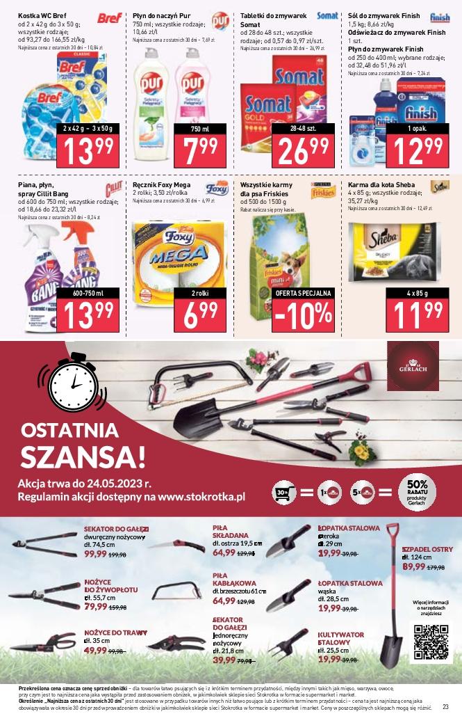 Gazetka promocyjna Stokrotka str. 23