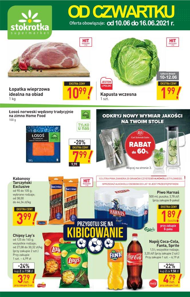 Gazetka promocyjna Stokrotka str. 1