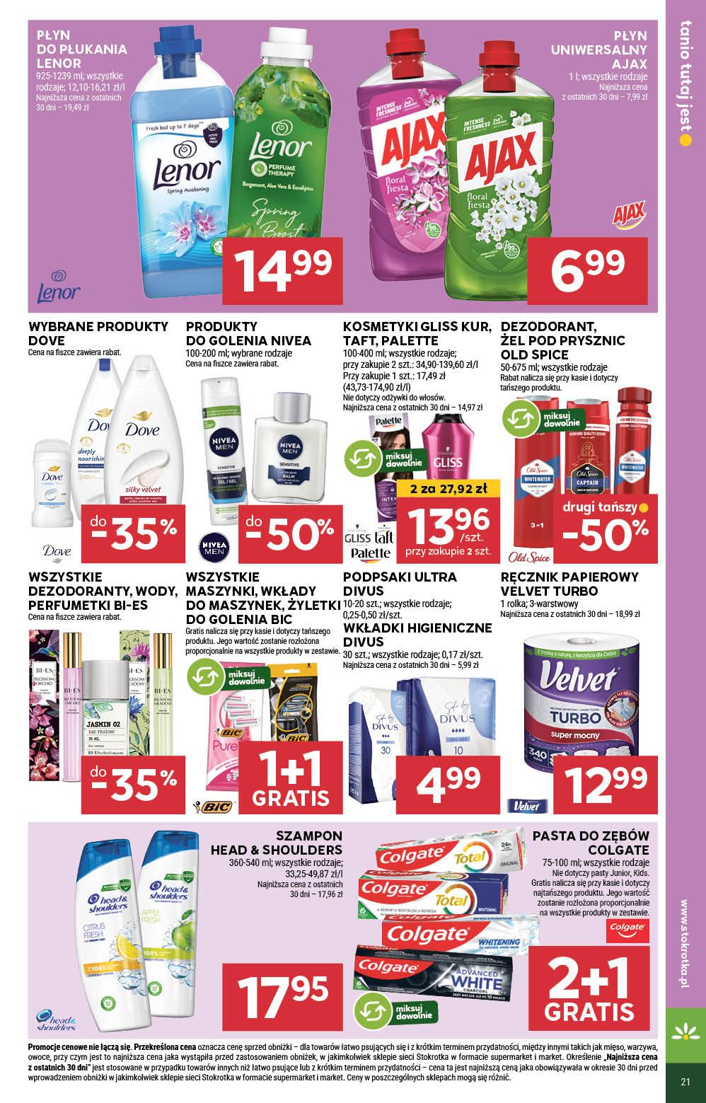 Gazetka promocyjna Stokrotka str. 21